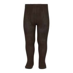 Buy Basic rib tights BROWN in the online store Condor. Made in Spain. Visit the RIBBED TIGHTS (62 colours) section where you will find more colors and products that you will surely fall in love with. We invite you to take a look around our online store.