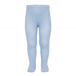 Buy Basic rib tights LIGHT BLUE in the online store Condor. Made in Spain. Visit the RIBBED TIGHTS (62 colours) section where you will find more colors and products that you will surely fall in love with. We invite you to take a look around our online store.
