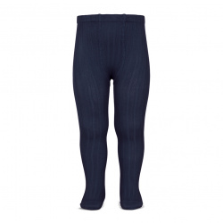 Buy Basic rib tights NAVY BLUE in the online store Condor. Made in Spain. Visit the RIBBED TIGHTS (62 colours) section where you will find more colors and products that you will surely fall in love with. We invite you to take a look around our online store.