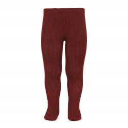 Buy Basic rib tights BURGUNDY in the online store Condor. Made in Spain. Visit the RIBBED TIGHTS (62 colours) section where you will find more colors and products that you will surely fall in love with. We invite you to take a look around our online store.