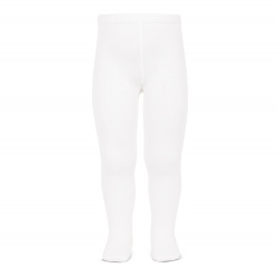 Buy Plain stitch basic tights WHITE in the online store Condor. Made in Spain. Visit the BASIC TIGHTS (62 colours) section where you will find more colors and products that you will surely fall in love with. We invite you to take a look around our online store.