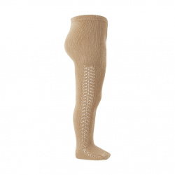 Buy Side openwork warm tights CAMEL in the online store Condor. Made in Spain. Visit the WARM OPENWORK TIGHTS section where you will find more colors and products that you will surely fall in love with. We invite you to take a look around our online store.