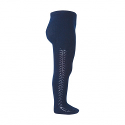 Buy Side openwork warm tights NAVY BLUE in the online store Condor. Made in Spain. Visit the WARM OPENWORK TIGHTS section where you will find more colors and products that you will surely fall in love with. We invite you to take a look around our online store.