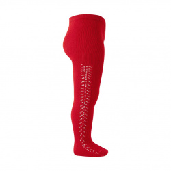 Buy Side openwork warm tights RED in the online store Condor. Made in Spain. Visit the WARM OPENWORK TIGHTS section where you will find more colors and products that you will surely fall in love with. We invite you to take a look around our online store.