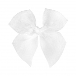 Buy Hairclip with organza bow WHITE in the online store Condor. Made in Spain. Visit the HAIR ACCESSORIES section where you will find more colors and products that you will surely fall in love with. We invite you to take a look around our online store.