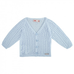 Buy girls openwork cardigan BABY BLUE in the online store Condor. Made in Spain. Visit the SALES section where you will find more colors and products that you will surely fall in love with. We invite you to take a look around our online store.