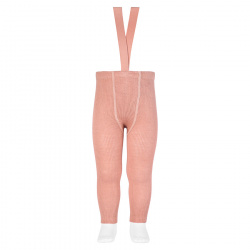 Buy Merino wool-blend leggings with elastic suspenders MAKE-UP in the online store Condor. Made in Spain. Visit the TIGHTS WITH SUSPENDERS section where you will find more colors and products that you will surely fall in love with. We invite you to take a look around our online store.