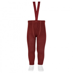 Buy Merino wool-blend leggings w/elastic suspenders GRANET in the online store Condor. Made in Spain. Visit the TIGHTS WITH SUSPENDERS section where you will find more colors and products that you will surely fall in love with. We invite you to take a look around our online store.