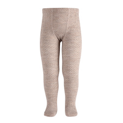 Buy Merino wool-blend patterned tights NOUGAT in the online store Condor. Made in Spain. Visit the PATTERNED TIGHTS section where you will find more colors and products that you will surely fall in love with. We invite you to take a look around our online store.
