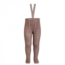 Buy Merino wool-blend tights w/elastic suspenders TRUNK in the online store Condor. Made in Spain. Visit the TIGHTS WITH SUSPENDERS section where you will find more colors and products that you will surely fall in love with. We invite you to take a look around our online store.