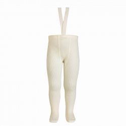 Buy Merino wool-blend tights w/elastic suspenders BEIGE in the online store Condor. Made in Spain. Visit the TIGHTS WITH SUSPENDERS section where you will find more colors and products that you will surely fall in love with. We invite you to take a look around our online store.