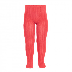 Buy Basic rib tights CORAL in the online store Condor. Made in Spain. Visit the SALES section where you will find more colors and products that you will surely fall in love with. We invite you to take a look around our online store.