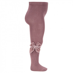 Buy Cotton tights with side velvet bow IRIS in the online store Condor. Made in Spain. Visit the TIGHTS WITH BOWS section where you will find more colors and products that you will surely fall in love with. We invite you to take a look around our online store.