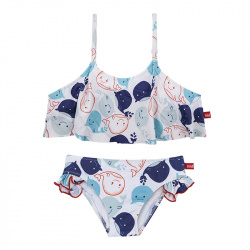 Bikini upf50 splash (minijupe) pour enfant MAYA