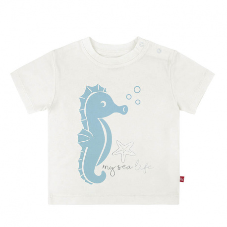 Buy My sea life short sleeve t-shirt CREAM in the online store Condor. Made in Spain. Visit the OUTLET section where you will find more colors and products that you will surely fall in love with. We invite you to take a look around our online store.