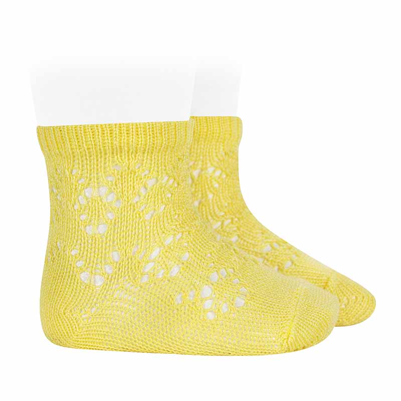 Mustard Long Lace Socks  Condor – Classical Child