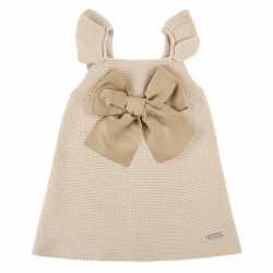 Buy Garter stitch dress with large grosgrainbow LINEN in the online store Condor. Made in Spain. Visit the GARTER STITCH COLLECTION section where you will find more colors and products that you will surely fall in love with. We invite you to take a look around our online store.