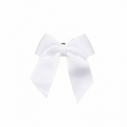 Buy Hair clip with small grosgrain bow (6cm) WHITE in the online store Condor. Made in Spain. Visit the HAIR ACCESSORIES section where you will find more colors and products that you will surely fall in love with. We invite you to take a look around our online store.