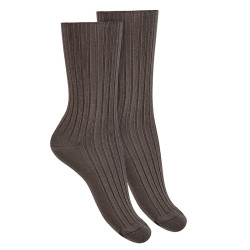 Achetez chez Chaussettes repos femme modal côtelé VISON sur le site online Condor. Fabriqué en Espagne. Visitez notre section CHAUSSETTES AUTONNE-HIVER FEMME ou vous trouverez plus de couleurs et produits que vous allez adorer. Nous vous invitons a visiter notre boutique en ligne.