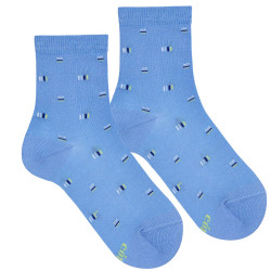 Buy Geometric short socks PORCELAIN in the online store Condor. Made in Spain. Visit the Happy Price section where you will find more colors and products that you will surely fall in love with. We invite you to take a look around our online store.