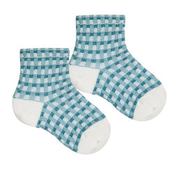 Buy Short socks with relief STONE BLUE in the online store Condor. Made in Spain. Visit the SALES section where you will find more colors and products that you will surely fall in love with. We invite you to take a look around our online store.