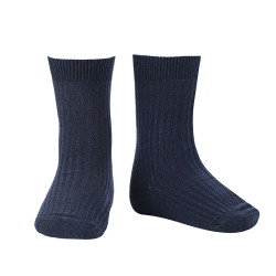 Buy Modal rib short socks NAVY BLUE in the online store Condor. Made in Spain. Visit the Happy Price section where you will find more colors and products that you will surely fall in love with. We invite you to take a look around our online store.