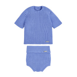 Buy Rib set (short sleeve sweater + culotte) PORCELAIN in the online store Condor. Made in Spain. Visit the SALES section where you will find more colors and products that you will surely fall in love with. We invite you to take a look around our online store.