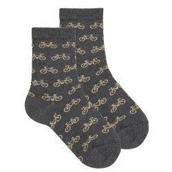 Buy Bike socks ANTHRACITE in the online store Condor. Made in Spain. Visit the FANCY CHILDREN SOCKS section where you will find more colors and products that you will surely fall in love with. We invite you to take a look around our online store.