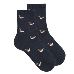 Buy Wild duck socks NAVY BLUE in the online store Condor. Made in Spain. Visit the FANCY CHILDREN SOCKS section where you will find more colors and products that you will surely fall in love with. We invite you to take a look around our online store.