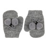 Achetez chez Mitaines avec doit et pompoms GRIS CLAIR sur le site online Condor. Fabriqué en Espagne. Visitez notre section ACCESSOIRES BÉBÉ ou vous trouverez plus de couleurs et produits que vous allez adorer. Nous vous invitons a visiter notre boutique en ligne.