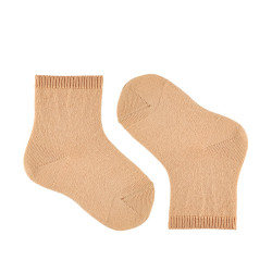 Buy Merino wool-blend short socks BEIGE in the online store Condor. Made in Spain. Visit the BASIC WOOL BABY SOCKS section where you will find more colors and products that you will surely fall in love with. We invite you to take a look around our online store.