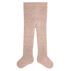 Buy Merino wool-blend tights with internal terry NOUGAT in the online store Condor. Made in Spain. Visit the WOOL TIGHTS section where you will find more colors and products that you will surely fall in love with. We invite you to take a look around our online store.